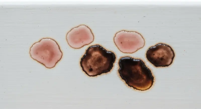 Aureobasidium mold — early growth on a damp indoor surface