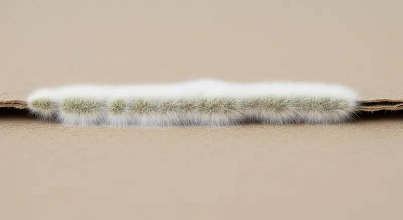 Chaetomium mold — early growth on damp cellulose material