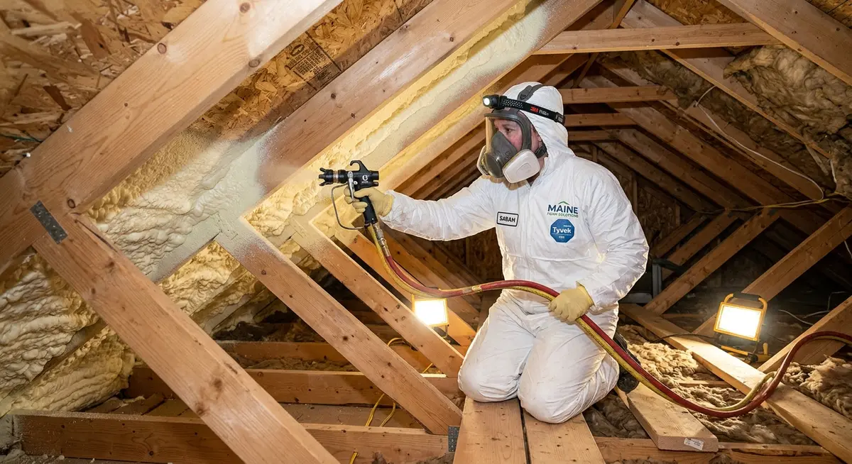 High-performance insulation for Maine homes