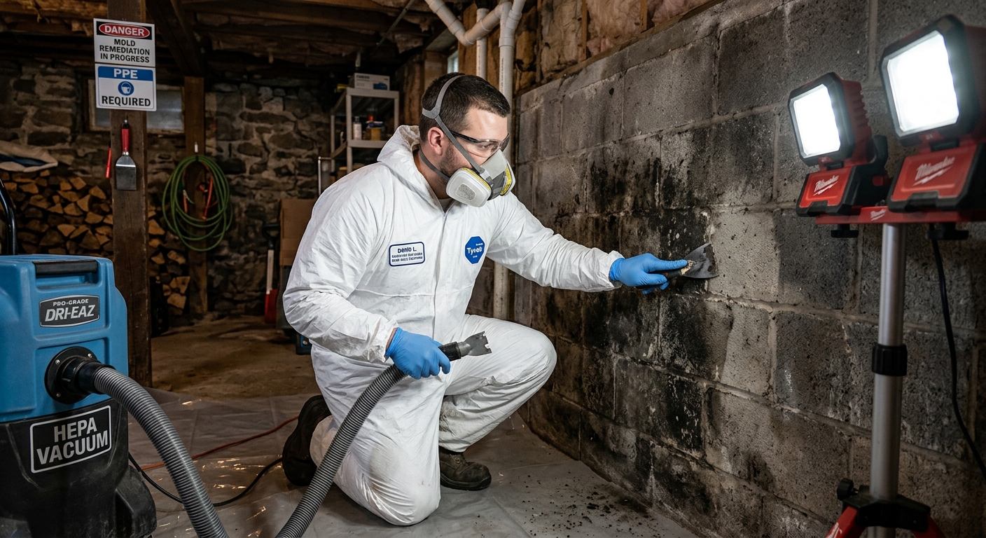 Certified mold remediation in Maine