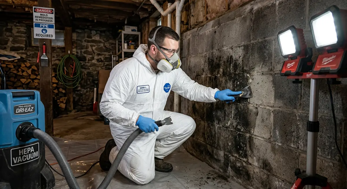 Certified mold remediation in Maine
